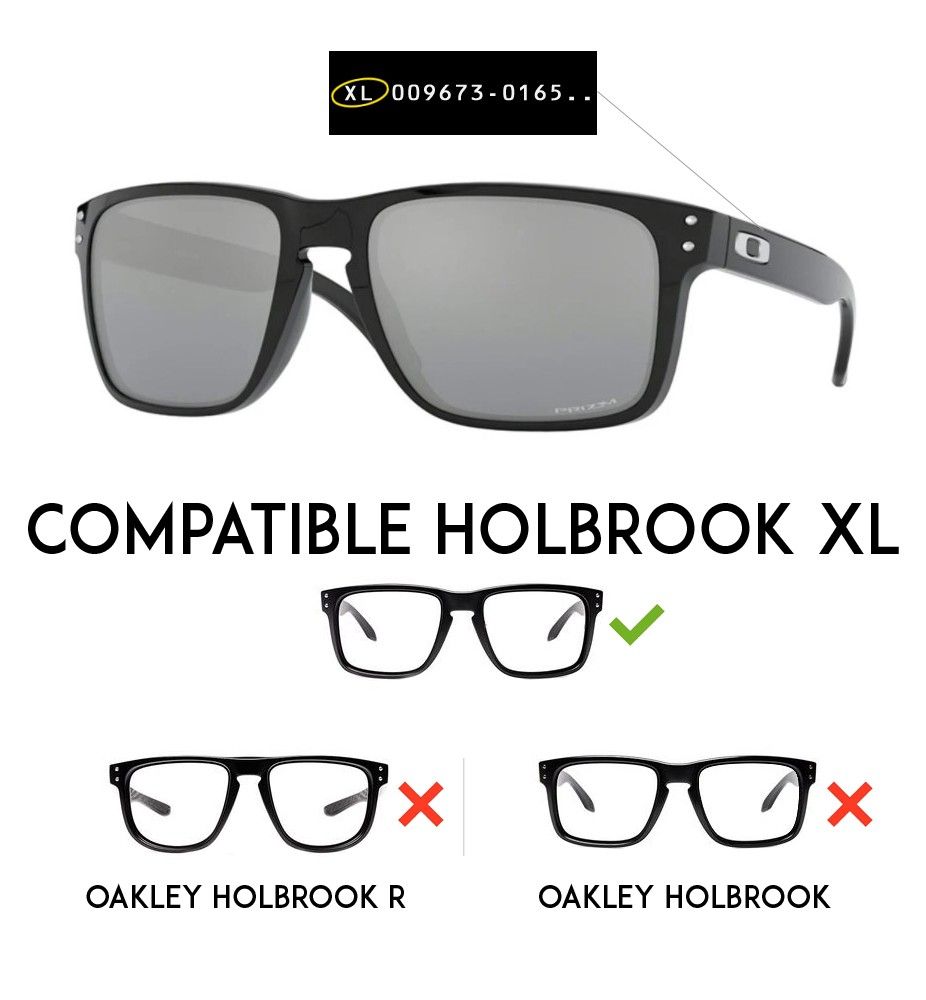 Compatible lenses for Oakley HOLBROOK XL 94017