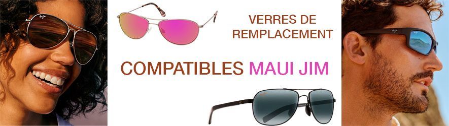 Verres solaires - Compatibles Maui Jim | Changer mes Verres