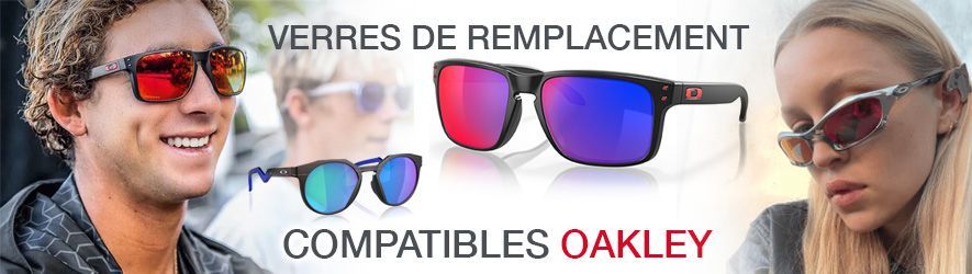 Verres solaires - Compatibles Oakley | Changer mes Verres