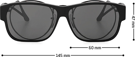 SPORTClip 9 Polarized Fit-Over